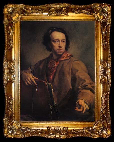 framed  Anton Raphael Mengs self-Portrait (nn03), ta009-2